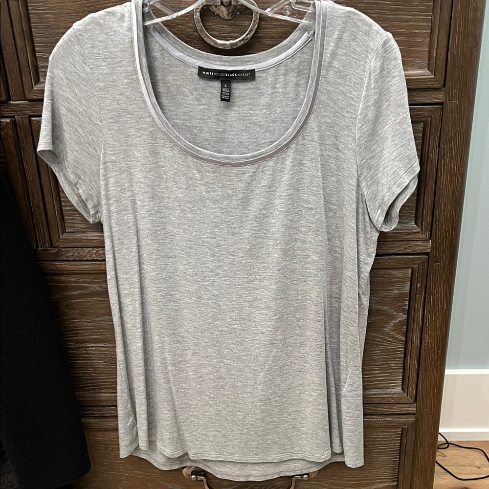 Heather Gray Short Sleeve Women's Tee